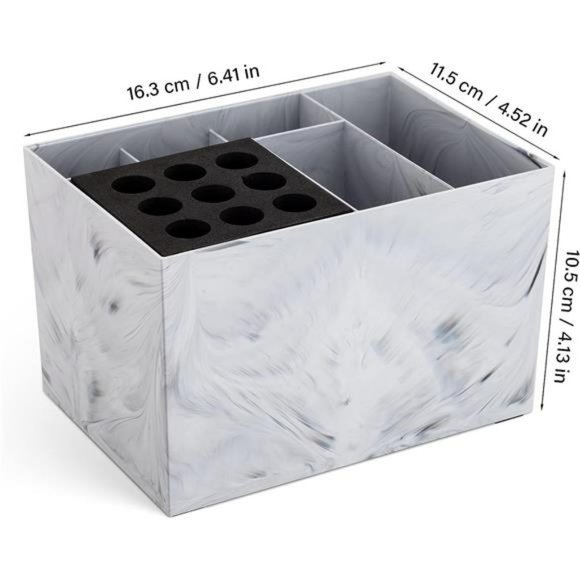 Hair Salon Scissor Storage Holder, Marble Pattern Hairdresser Shears Rack - Picture 5 of 7